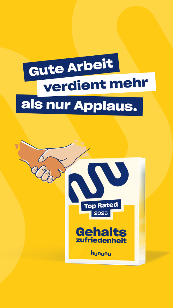 Kununu-TopRated Gehaltszufriedenheit_